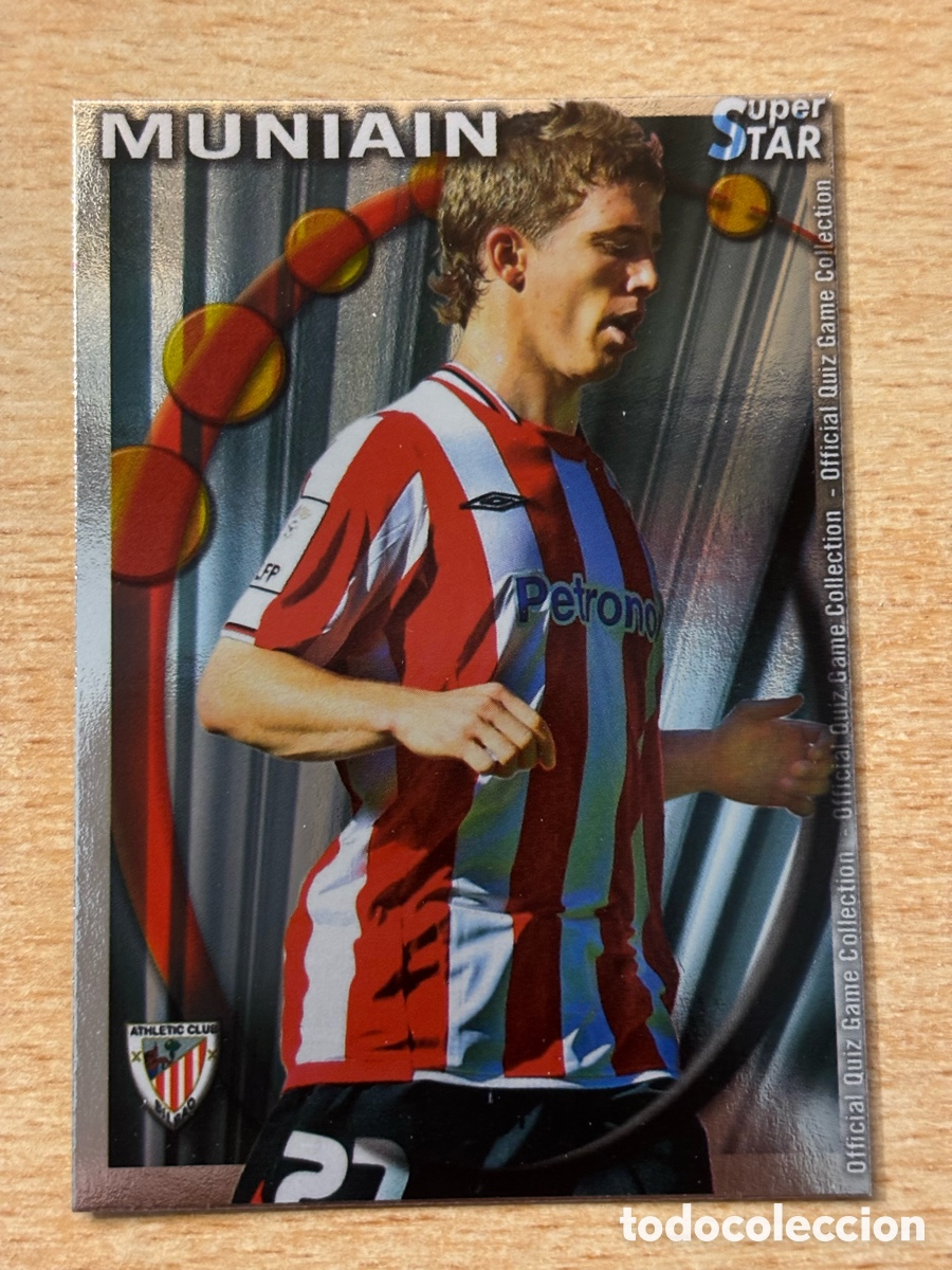 Cromos de Futebol: # 214 Muniain Athletic Club de Bilbao Superstar Mundicromo 2011 brillo liso