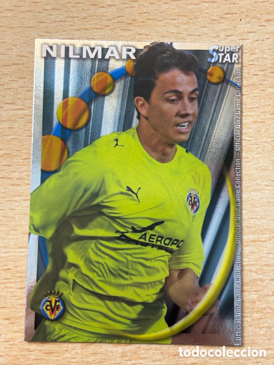 Cromos de Futebol: # 189 Nilmar Villarreal CF Superstar Mundicromo 2011 brillo liso