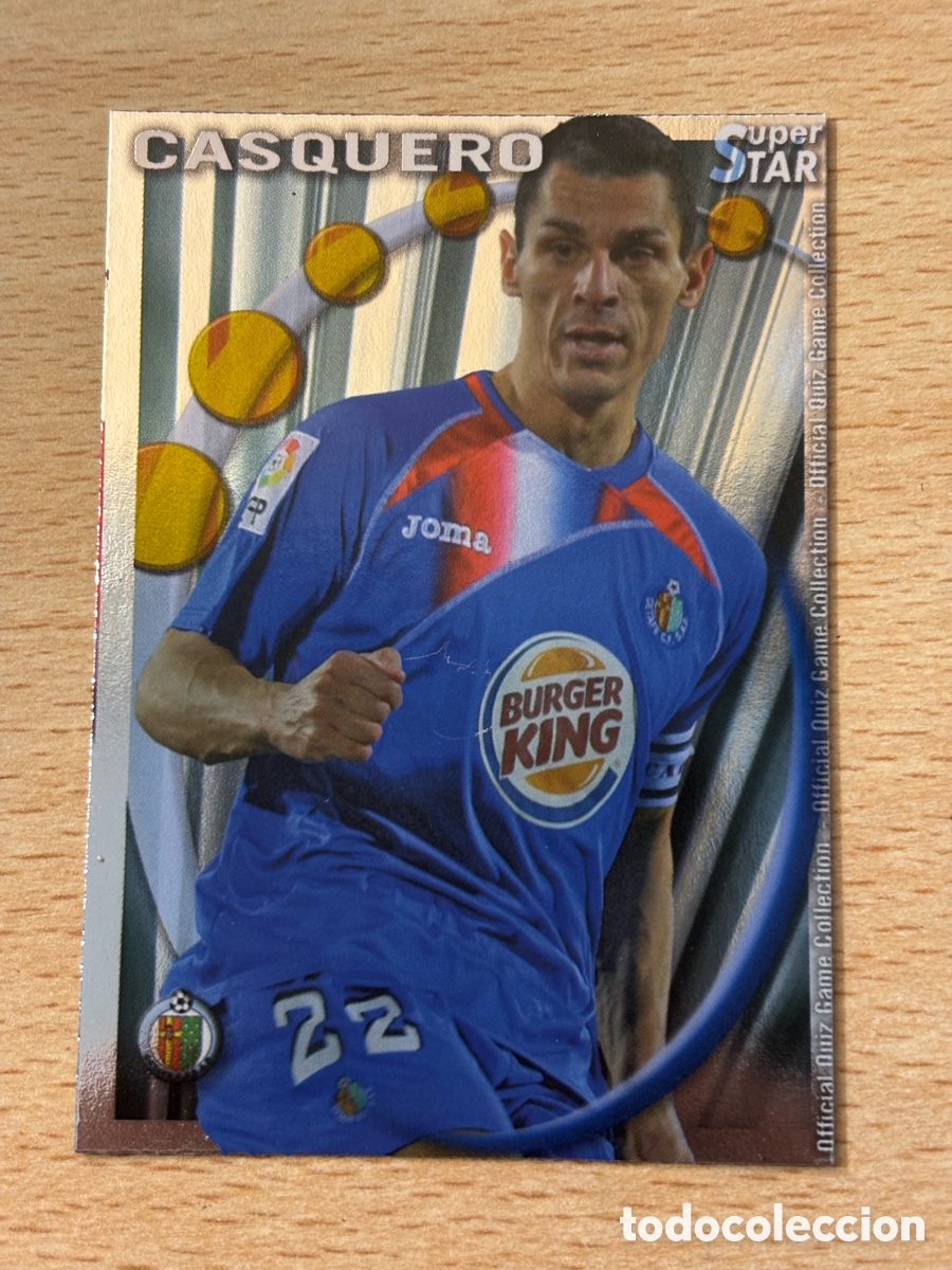 Cromos de F&uacute;tbol: # 158 Casquero Getafe CF Superstar Mundicromo 2011 brillo liso