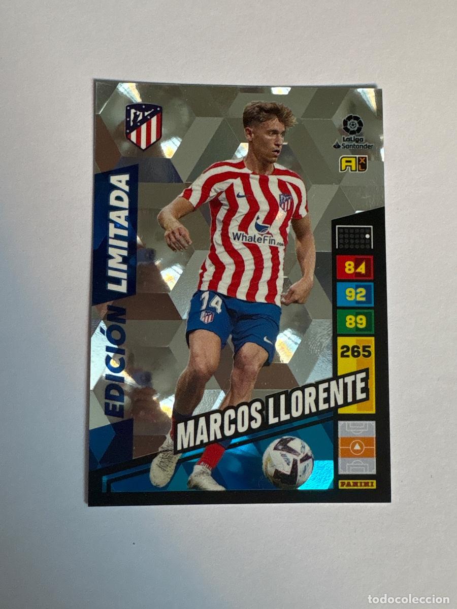 Cromos de F&uacute;tbol: 21. CROMO PANINI ADRENALYN 2022-23 22-23 EDICI&Oacute;N LIMITADA LLORENTE