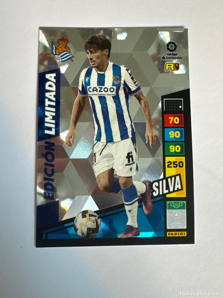 Cromos de F&uacute;tbol: 21. CROMO PANINI ADRENALYN 2022-23 22-23 EDICI&Oacute;N LIMITADA SILVA