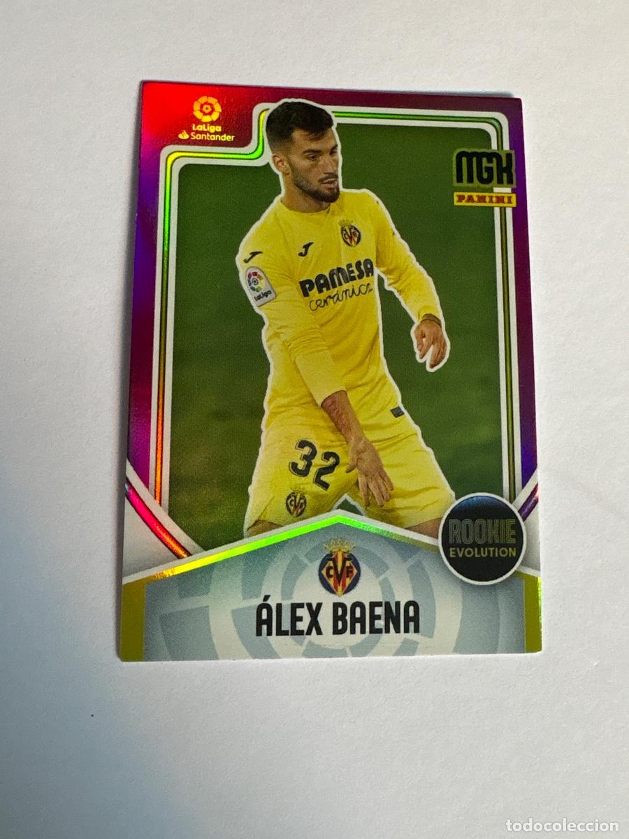 Cromos de F&uacute;tbol: 21. CROMO PANINI MEGACRACKS MGK 2021-22 21-22 ALEX BAENA N 380 EVOLUTION ROOKIE