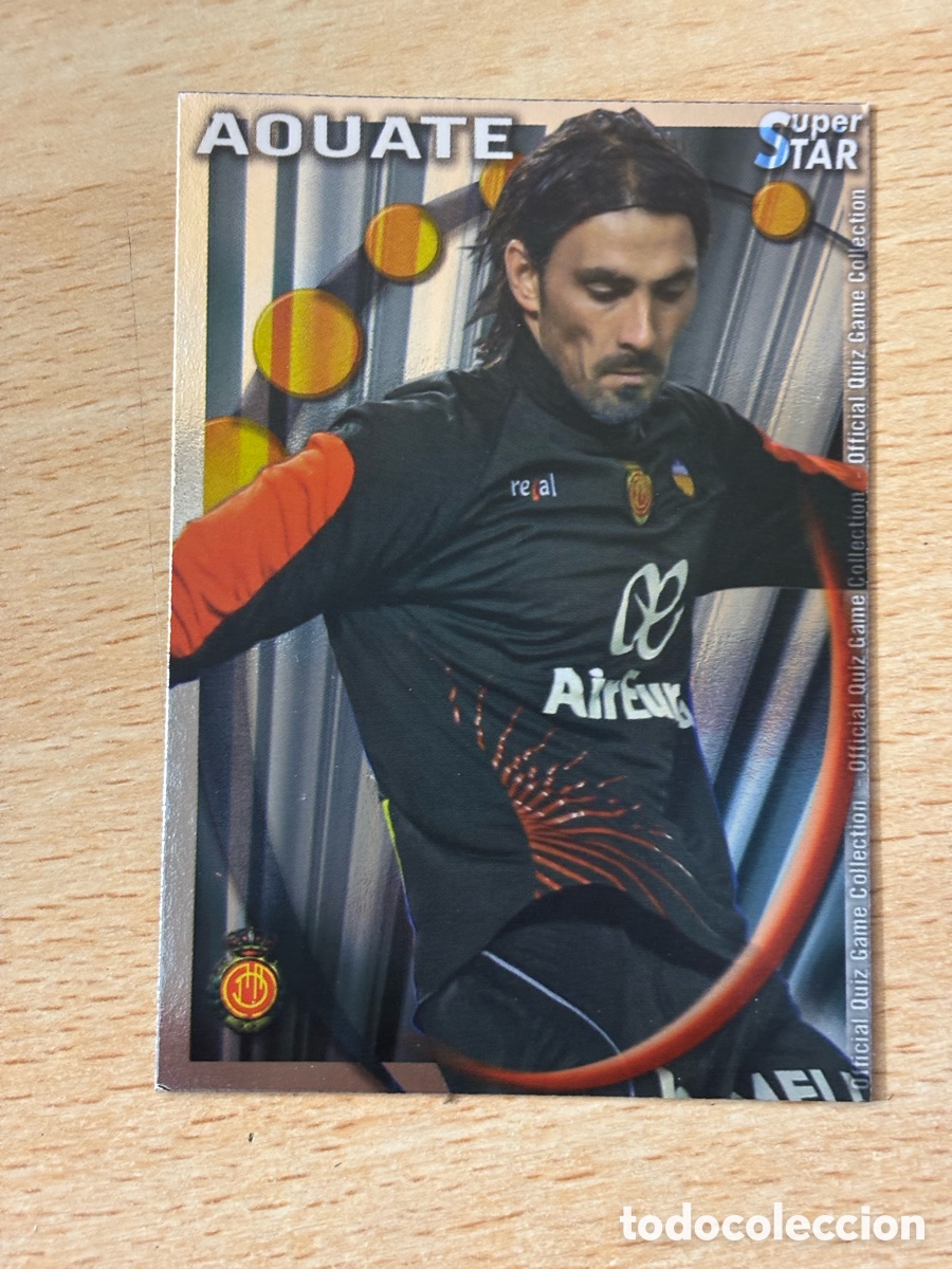 Cromos de F&uacute;tbol: # 131 Aouate RCD Mallorca Superstar Mundicromo 2011 brillo liso
