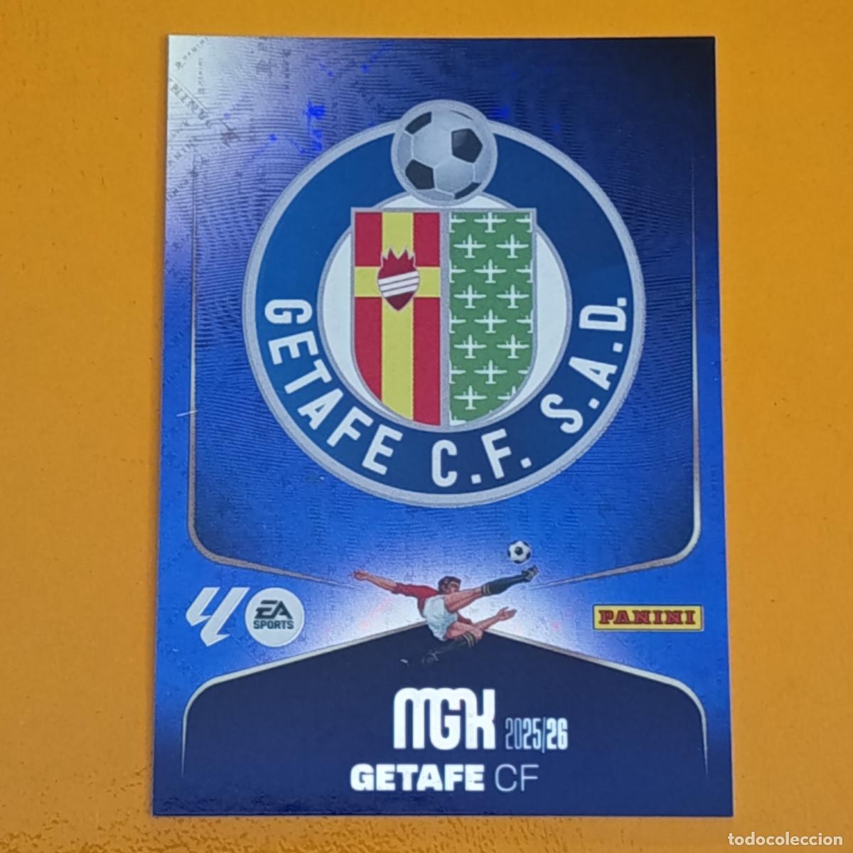 Cromos de Futebol: 163 ESCUDO GETAFE C.F. MEGACRACKS 2025-26. PANINI