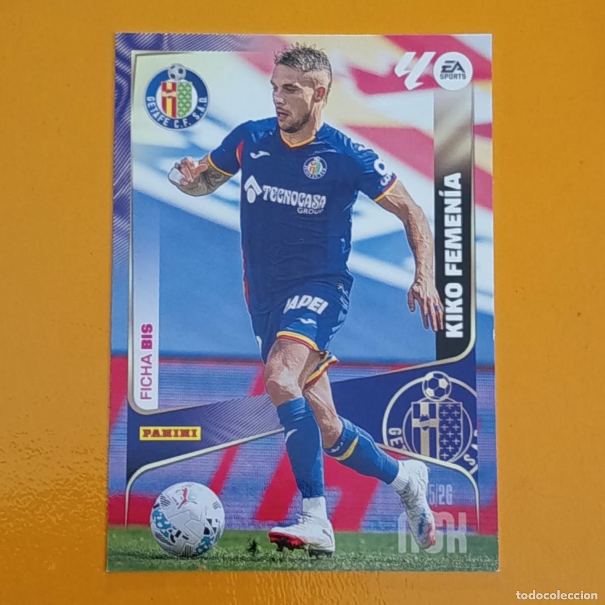 Cromos de F&uacute;tbol: 166 FICHA BIS. KIKO FEMEN&Iacute;A. GETAFE C.F. MEGACRACKS 2025-26. PANINI