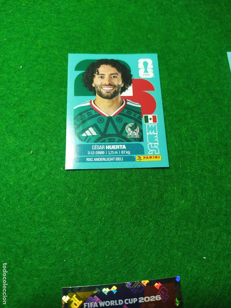 Fu&szlig;ball-Sticker: OFFICIAL STICKER COLLECTION WORLD CUP MUNDIAL 2026 - MEXICO N&ordm; 20 HUERTA