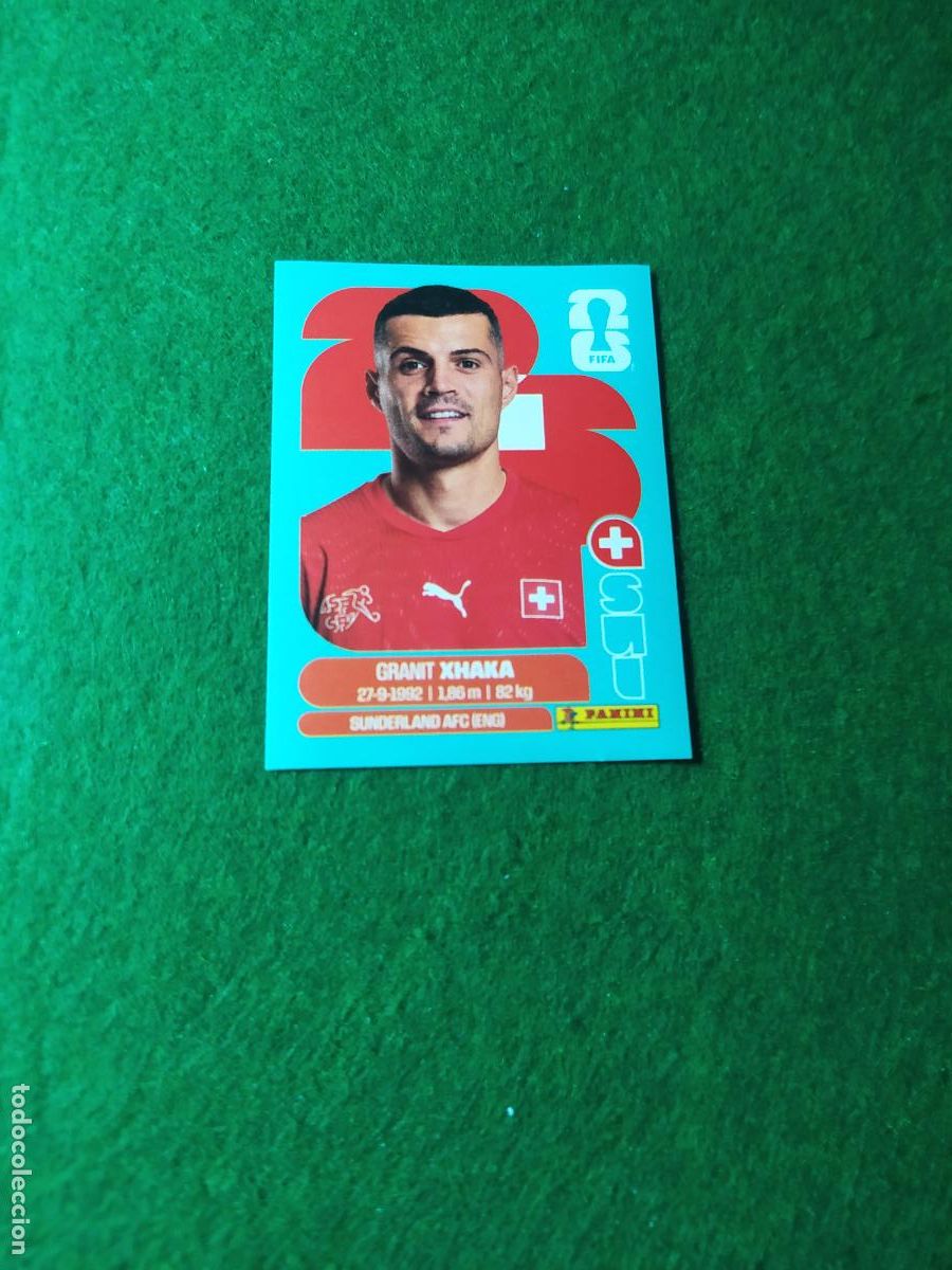 Football Stickers: OFFICIAL STICKER COLLECTION WORLD CUP MUNDIAL 2026 - SUIZA N&ordm; 9 XHAKA