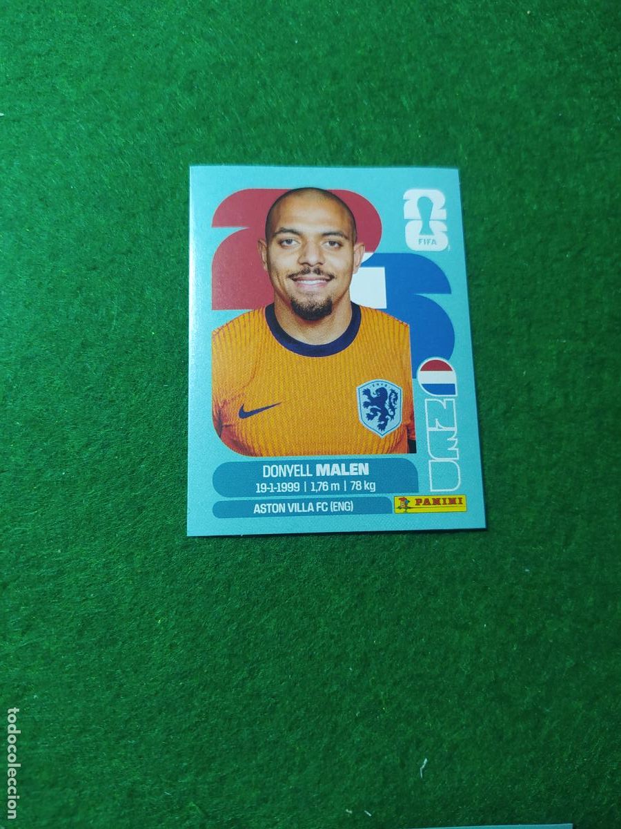 Cromos de f&uacute;tbol: OFFICIAL STICKER COLLECTION WORLD CUP MUNDIAL 2026 - HOLANDA N&ordm; 18 MALEN