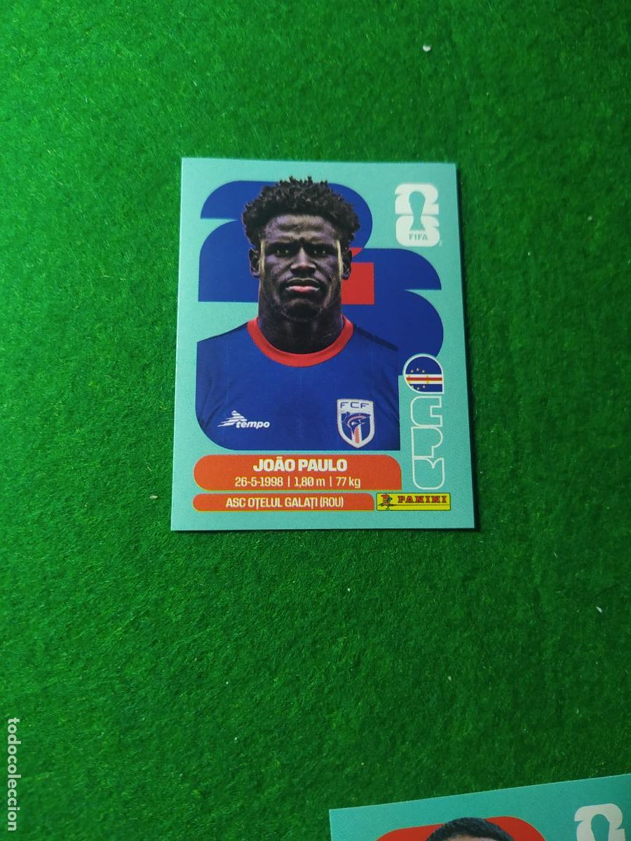 Cromos de f&uacute;tbol: OFFICIAL STICKER COLLECTION WORLD CUP MUNDIAL 2026 - CABO VERDE N&ordm; 8 PAULO