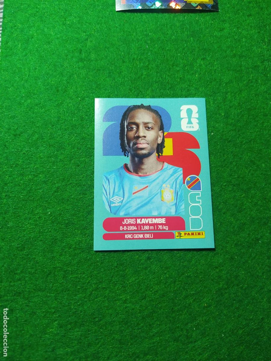 Cromos de f&uacute;tbol: OFFICIAL STICKER COLLECTION WORLD CUP MUNDIAL 2026 - CONGO N&ordm; 7 KAYEMBE