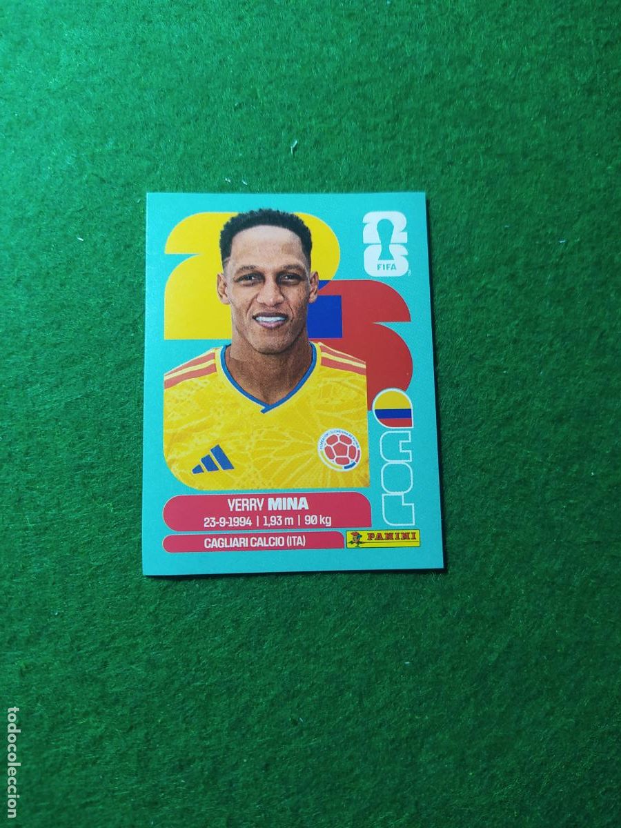 Cromos de f&uacute;tbol: OFFICIAL STICKER COLLECTION WORLD CUP MUNDIAL 2026 - COLOMBIA N&ordm; 5 MINA