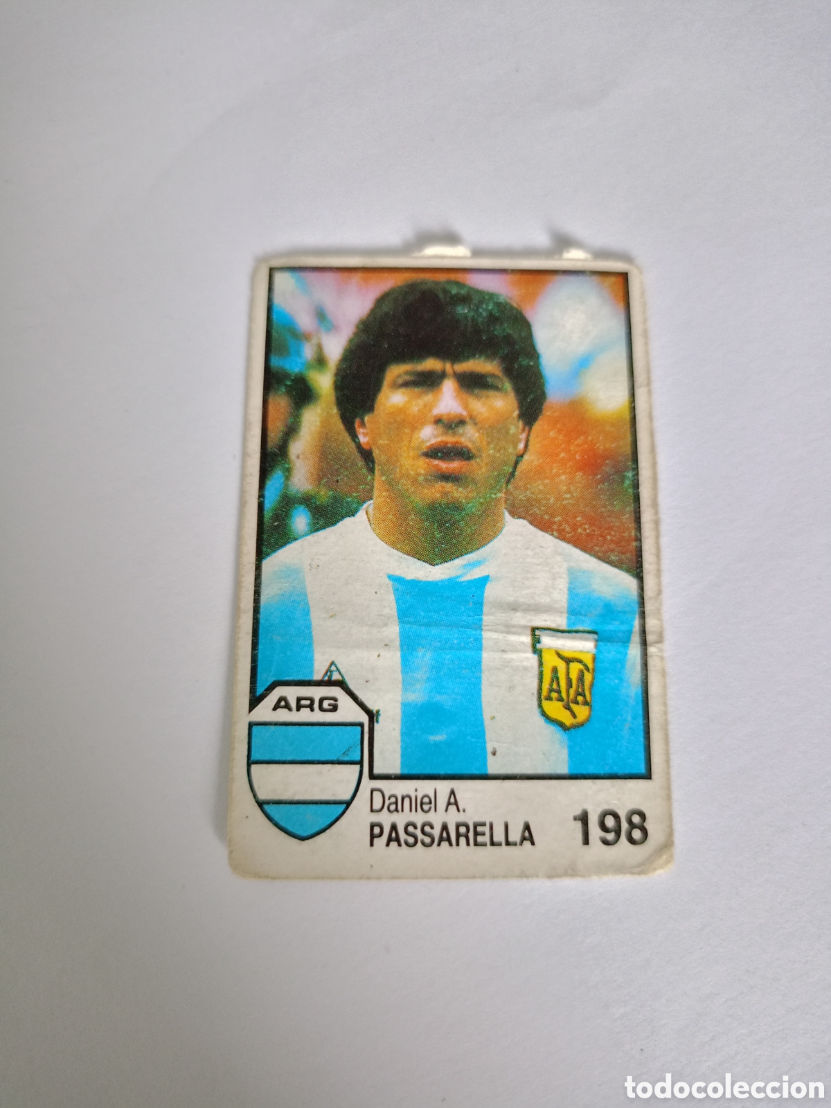 Cromos de Futebol: 198 PASSARELLA ARGENTINA BARNA MEXICO MUNDIAL 1986 CROMO FUTBOL 86 despegado