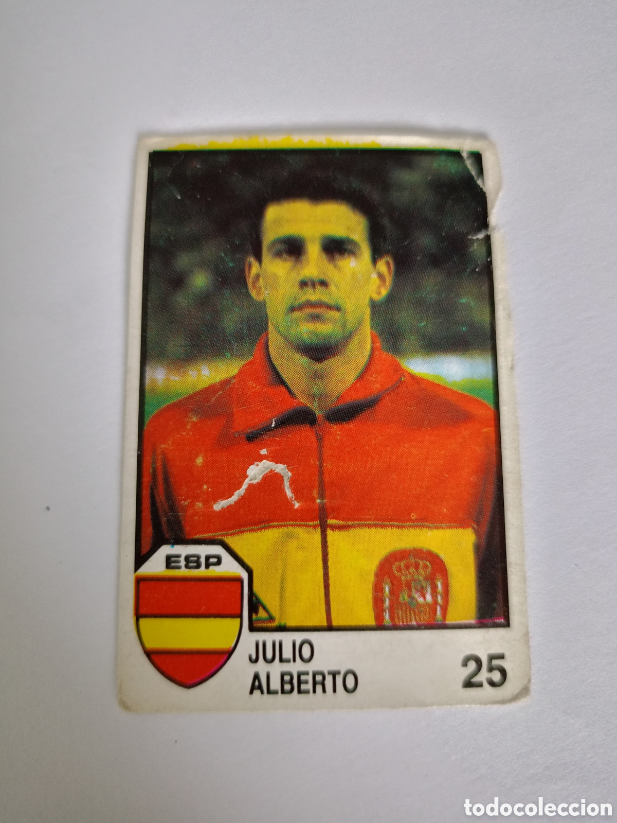 Cromos de Futebol: 25 JULIO ALBERTO ESPA&Ntilde;A BARNA MEXICO MUNDIAL 1986 CROMO FUTBOL 86 - DESPEGADO