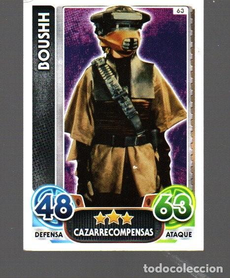 Cromos de f&uacute;tbol: CROMO DE STAR WARS TOPPS FORCE ATTAX DOUSHH N&ordm; 63