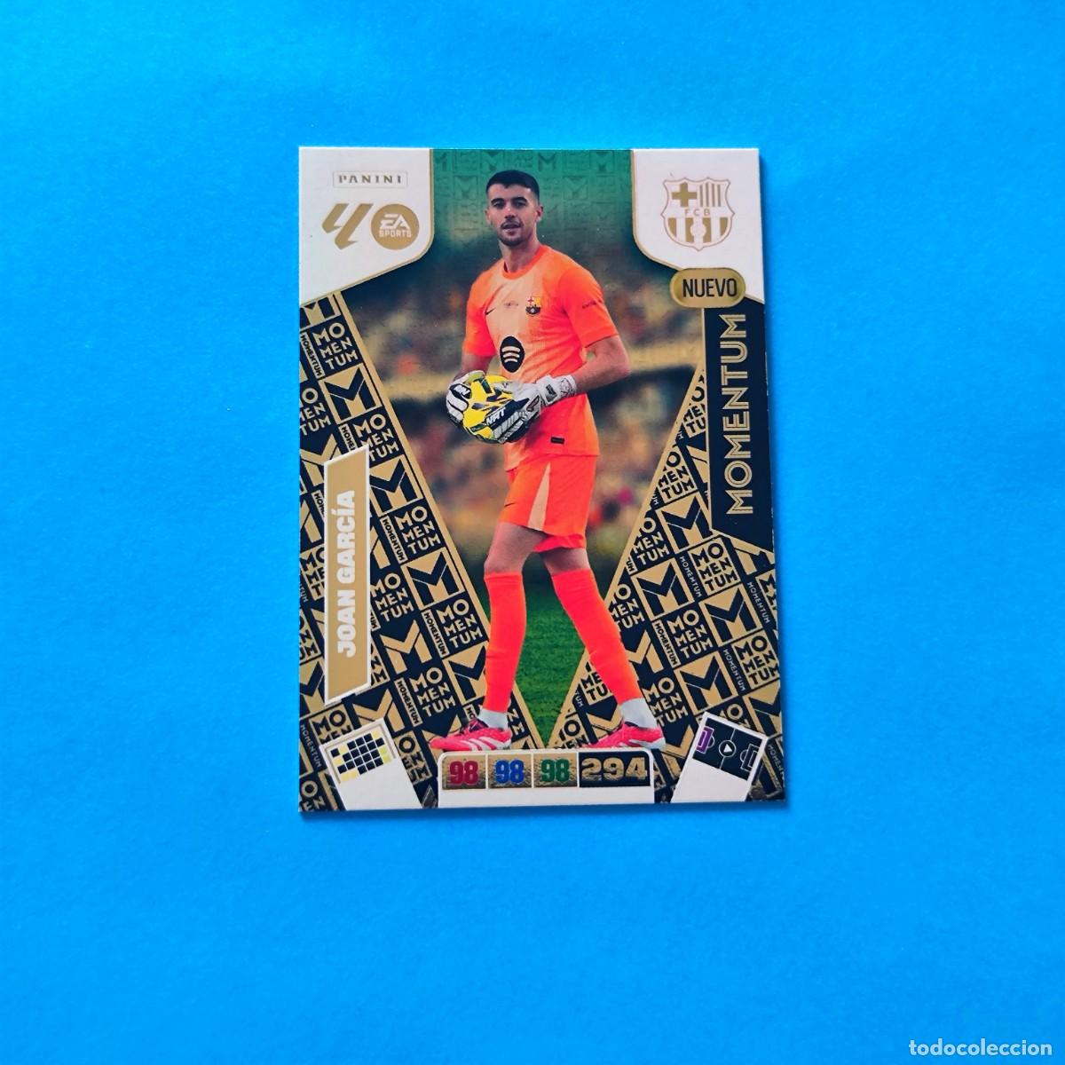 Football Stickers: Adrenalyn 2025 2026 / 25 26 Momentum Joan Garc&iacute;a Barcelona