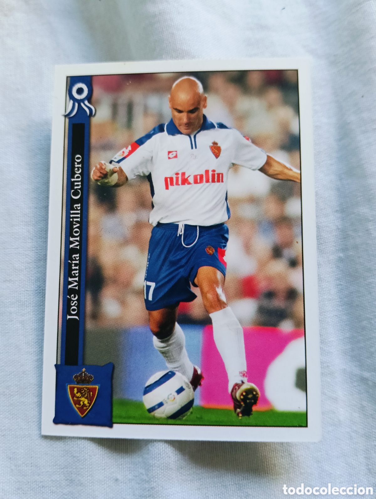 Fu&szlig;ball-Sticker: Carta N&deg;315 Movilla Fichas Liga 2005/06 Mundicromo