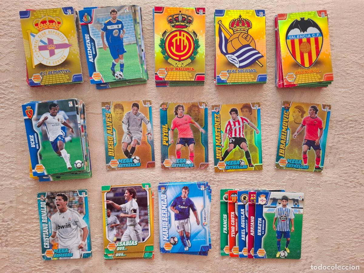 Cromos de F&uacute;tbol: MEGACRACKS 2010 2011 10 11 - PANINI - LOTE DE 138 CARDS DIFERENTES