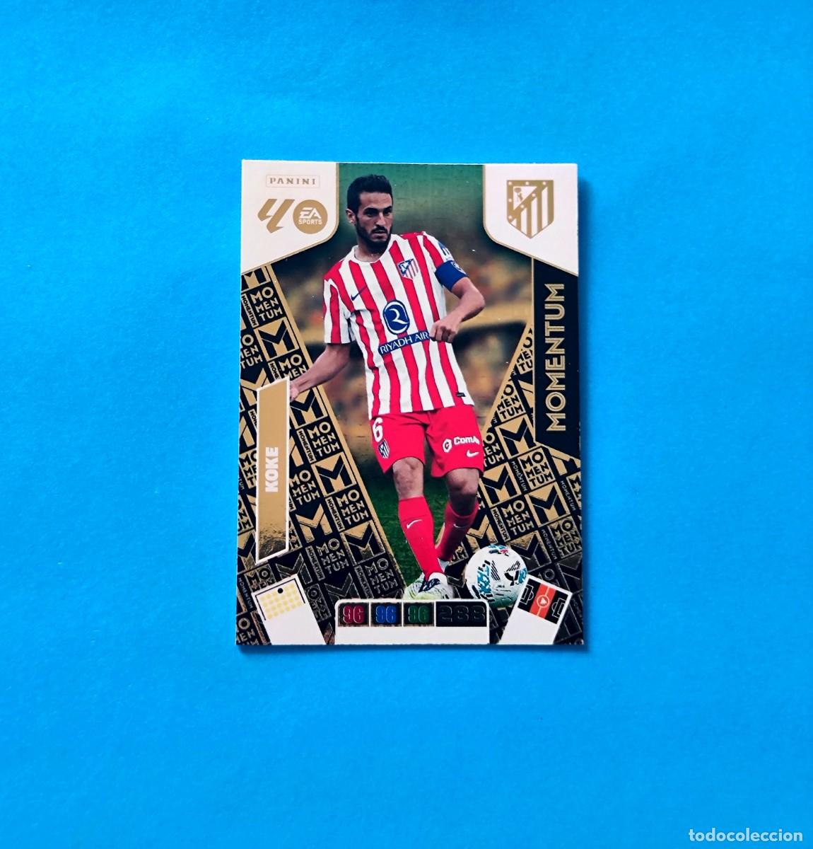Cromos de F&uacute;tbol: Adrenalyn 2025 2026 / 25 26 Momentum Koke Atl&eacute;tico de Madrid