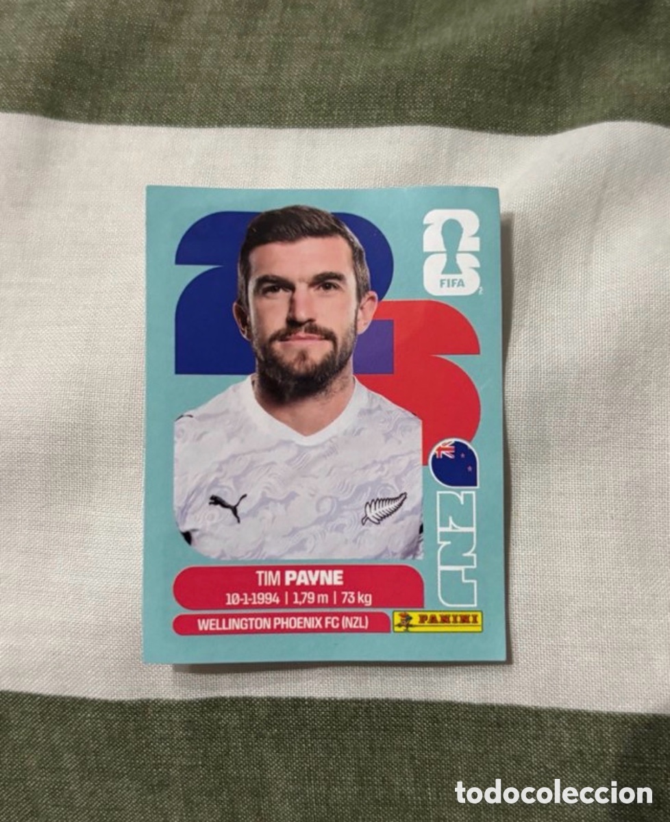 Figurine di Calcio: NZL 6 TIM PAYNE NUEVA ZELANDA MUNDIAL 2026 PANINI NUEVO SIN PEGAR