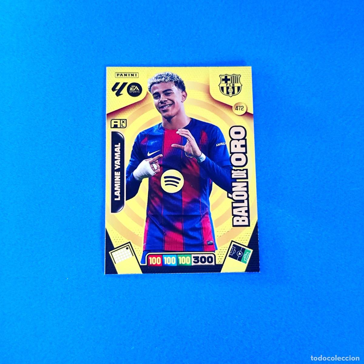 Football Stickers: Adrenalyn 2025 2026 / 25 26 Bal&oacute;n de Oro 472 Lamine Yamal Barcelona