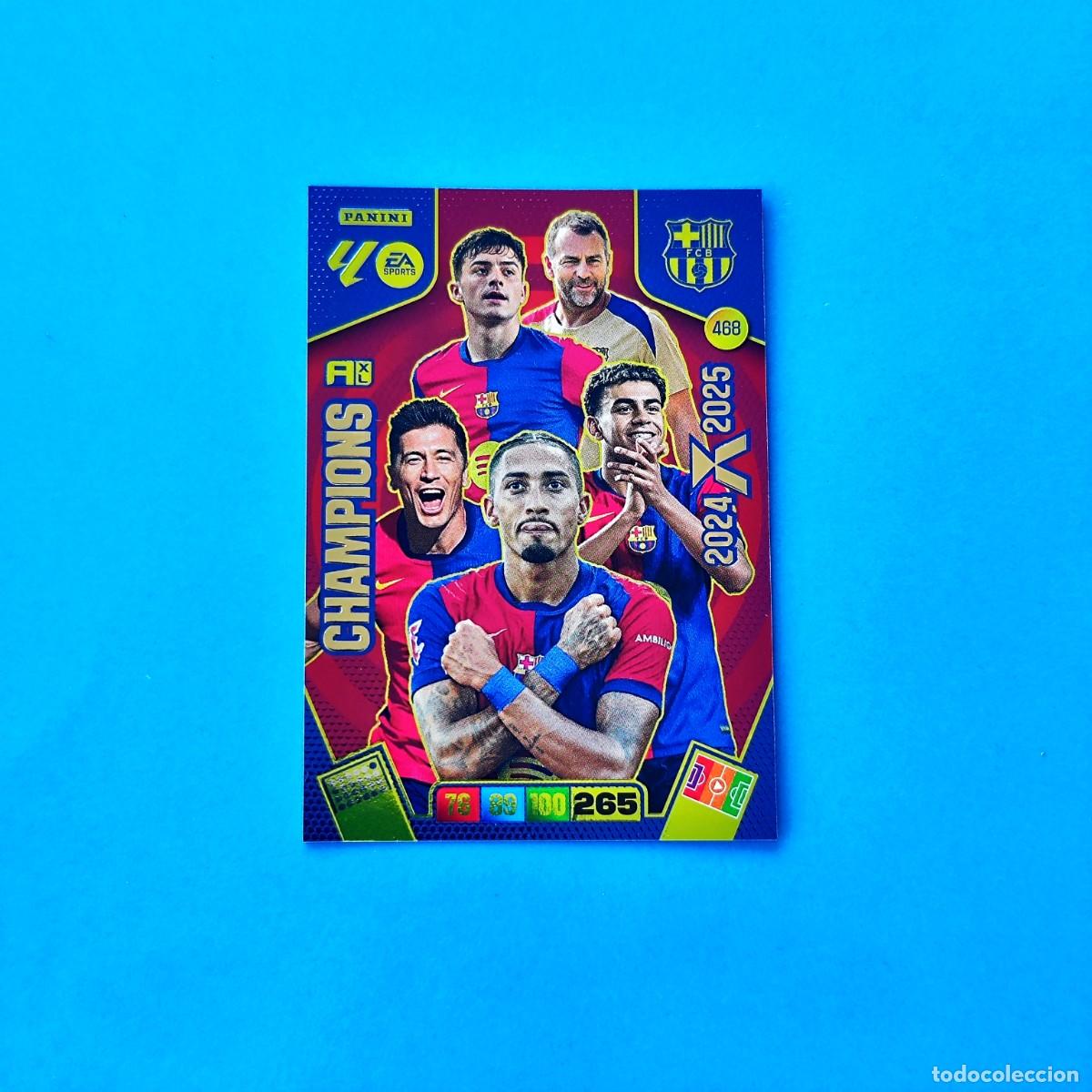 Fu&szlig;ball-Sticker: Adrenalyn 2025 2026 / 25 26 476 Card Champions Barcelona 24 25 /2024 2025