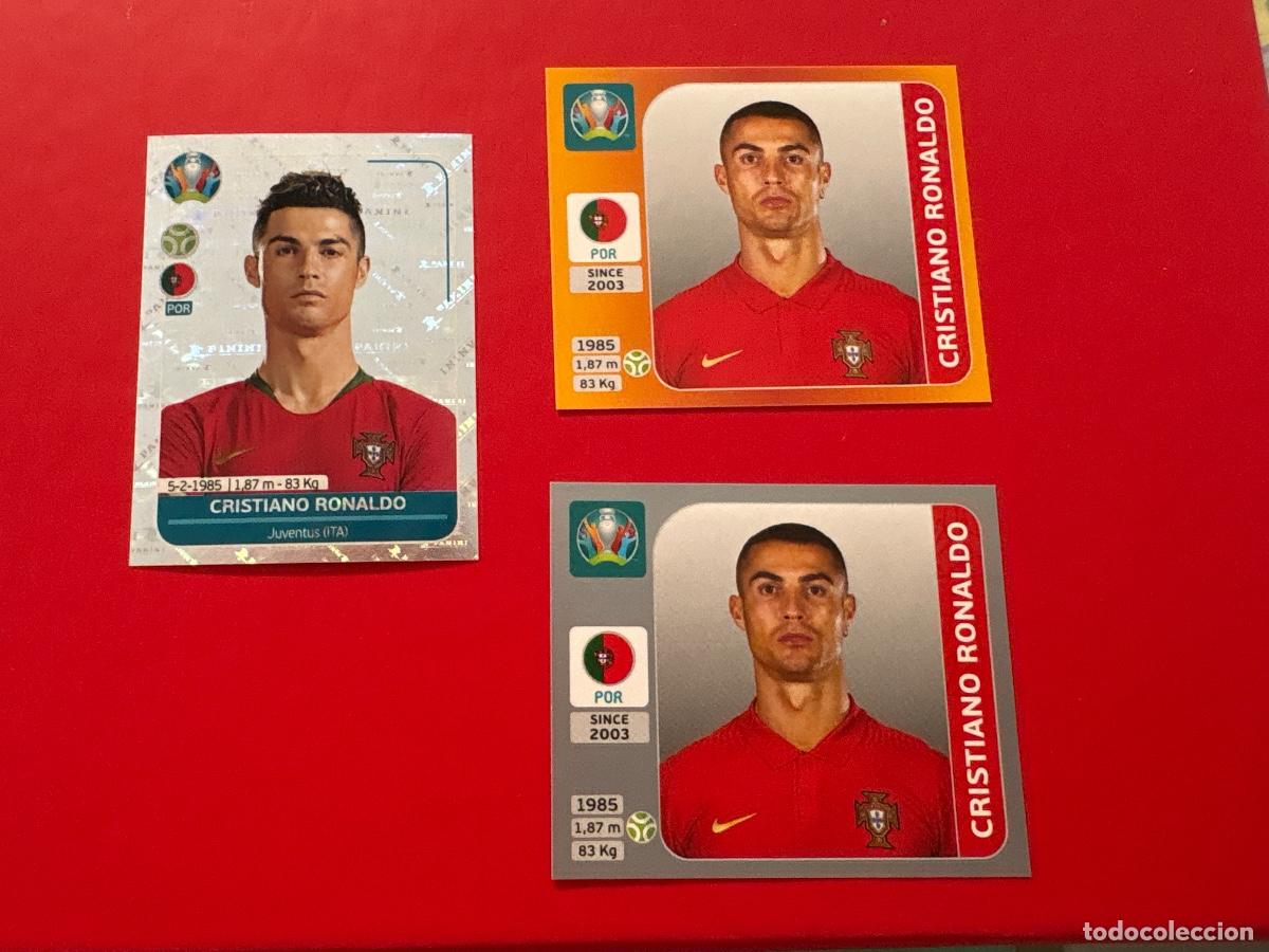 Fu&szlig;ball-Sticker: LOTE CROMOS PANINI CRISTIANO RONALDO DIFERENTES