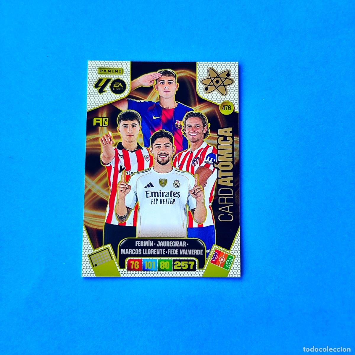 Football Stickers: Adrenalyn 2025 2026 / 25 26 476 Card At&oacute;mica