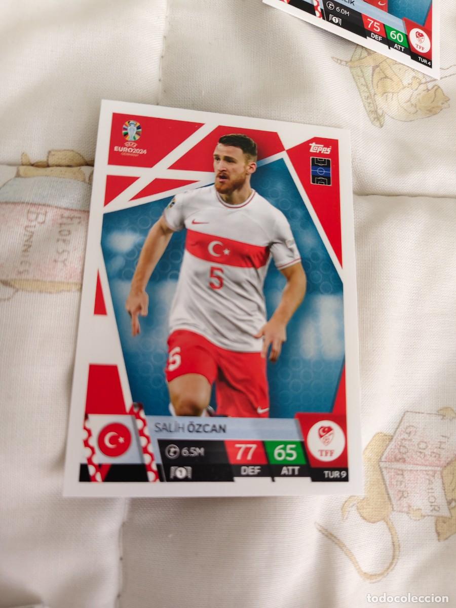 Fu&szlig;ball-Sticker: TUR 9 TUR9 EURO 2024 TOPPS SALIH &Ouml;ZCAN TURQU&Iacute;A MATCH ATTAX 24 EUROCOPA