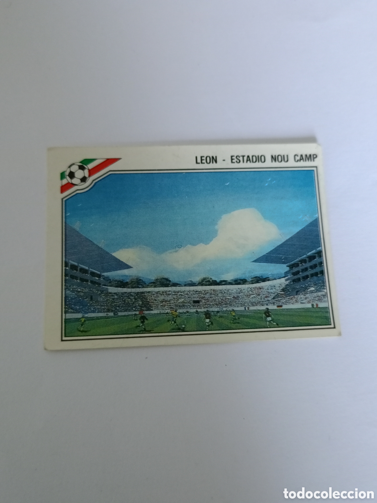 Cromos de Futebol: Cromo panini mundial Mexico 86 n&uacute;mero 25 Estadio Nou Camp - Sticker album world cup 1986