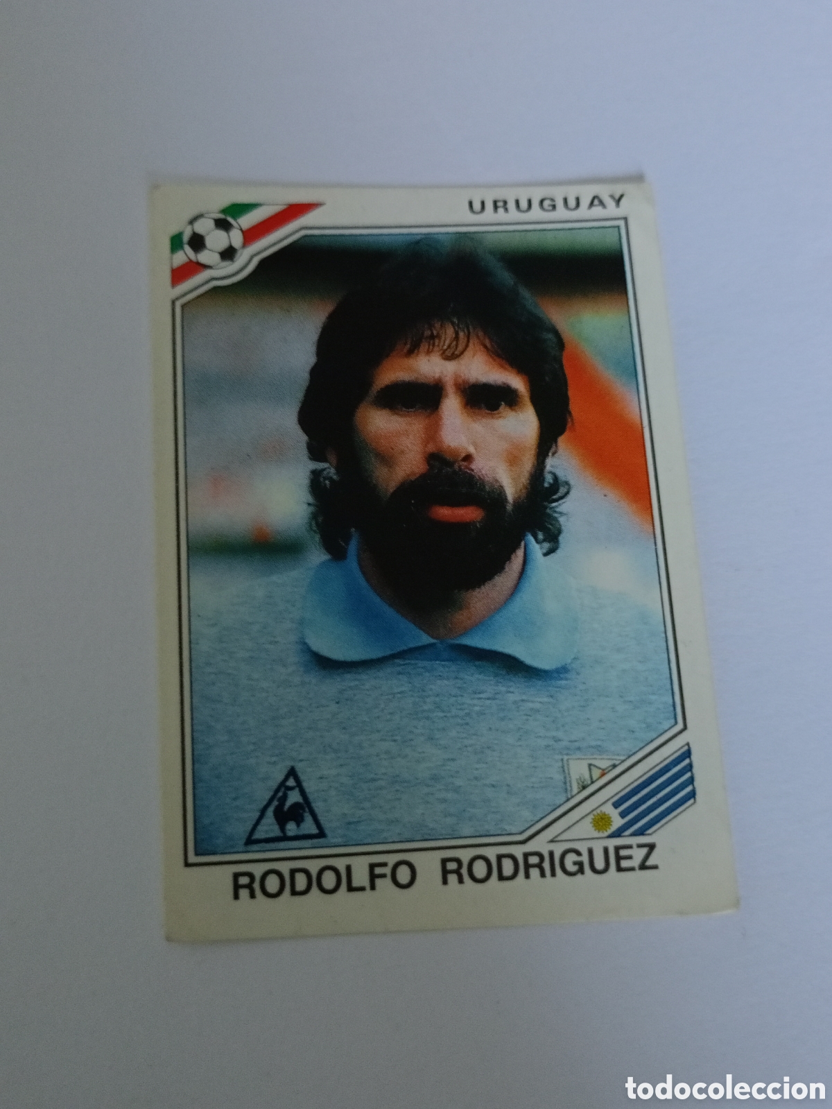 Cromos de F&uacute;tbol: CROMO ALBUM MEXICO 86 PANINI N&ordm; 312 RODOLFO RODRIGUEZ (URUGUAY) - SIN PEGAR - MUNDIAL FUTBOL 1986