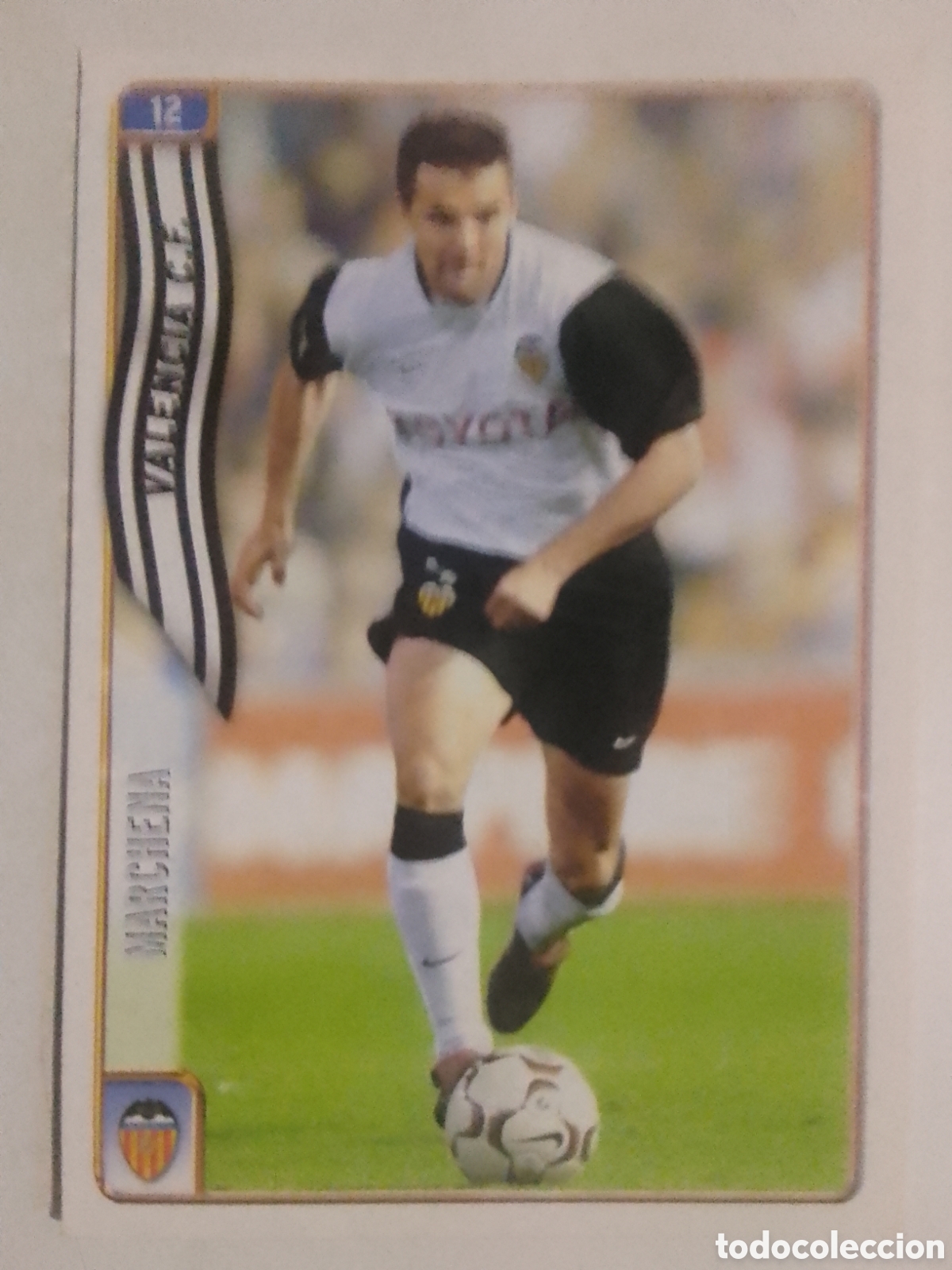 Cromos de F&uacute;tbol: Mundicromo 2005 n&deg; 12 Marchena &bull; Valencia.