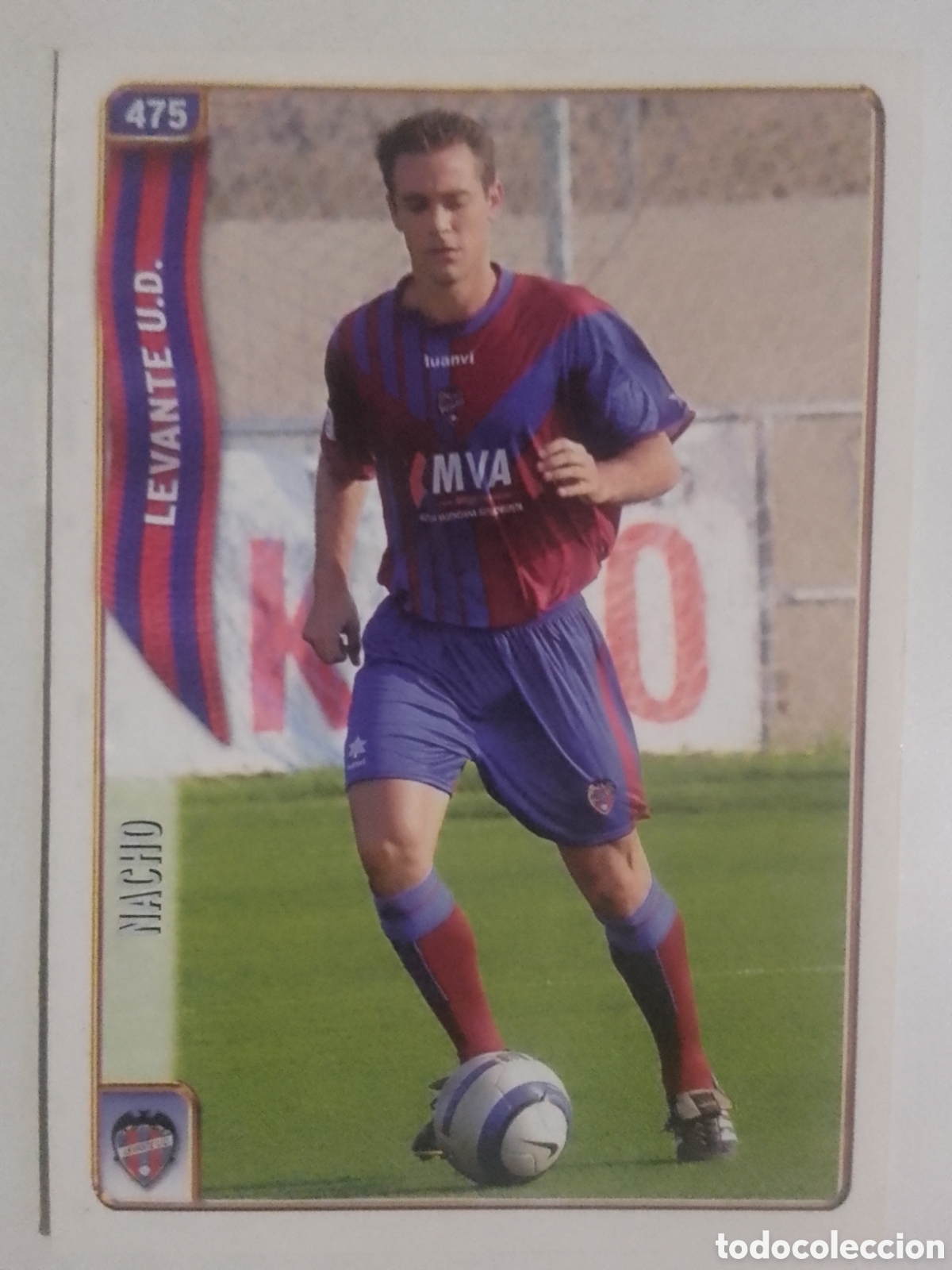 Cromos de F&uacute;tbol: Mundicromo 2005 n&deg; 475 Nach &bull; Levante.
