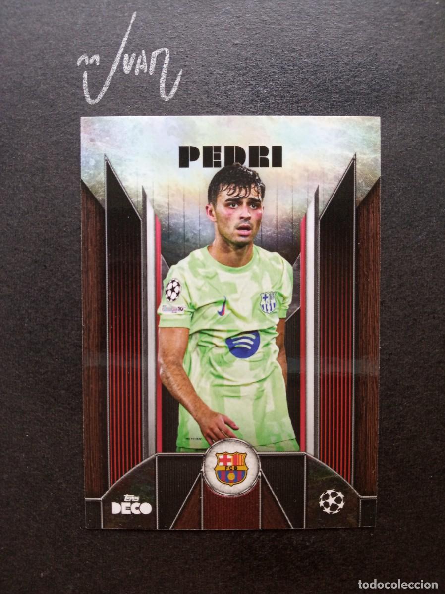 Cromos de F&uacute;tbol: CURRENT STARS PEDRI BARCELONA ESPA&Ntilde;A ⚽ TOPPS &reg; DECO UEFA CLUB COMPETITIONS 2025 2026 25 26 NUEVO