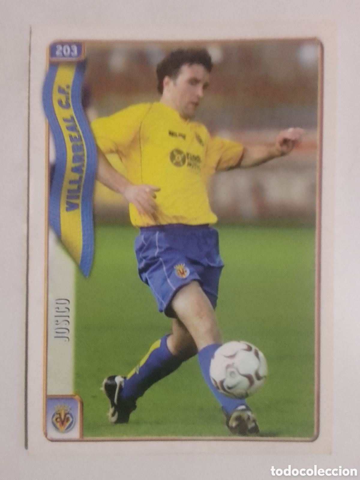 Cromos de F&uacute;tbol: Mundicromo 2005 n&deg; 203 Josico &bull; Villarreal.