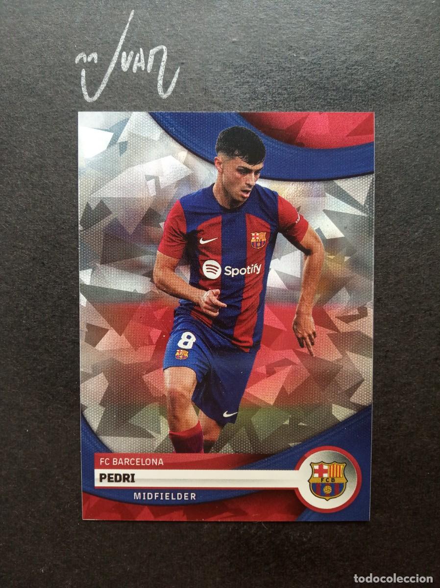 Cromos de F&uacute;tbol: N&ordm; 16 ICY PARALELA PEDRI FC BARCELONA ⚽ TOPPS &reg; TEAM SET 2023 2024 23 24 NUEVO