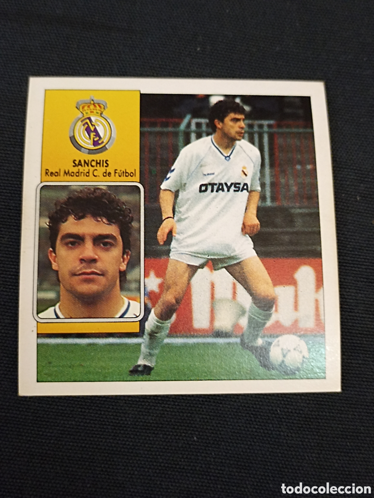 Cromos de F&uacute;tbol: Sanch&iacute;s ( Real Madrid ) Liga este 92-93 Nunca pegado