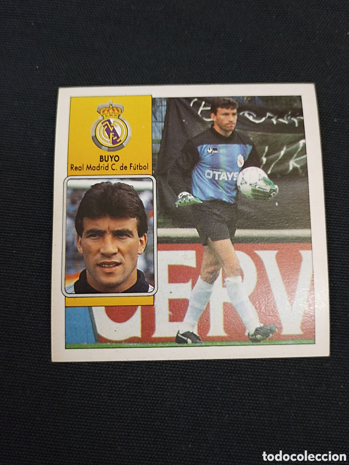 Cromos de F&uacute;tbol: Buyo ( Real Madrid ) Liga este 92-93 Nunca pegado