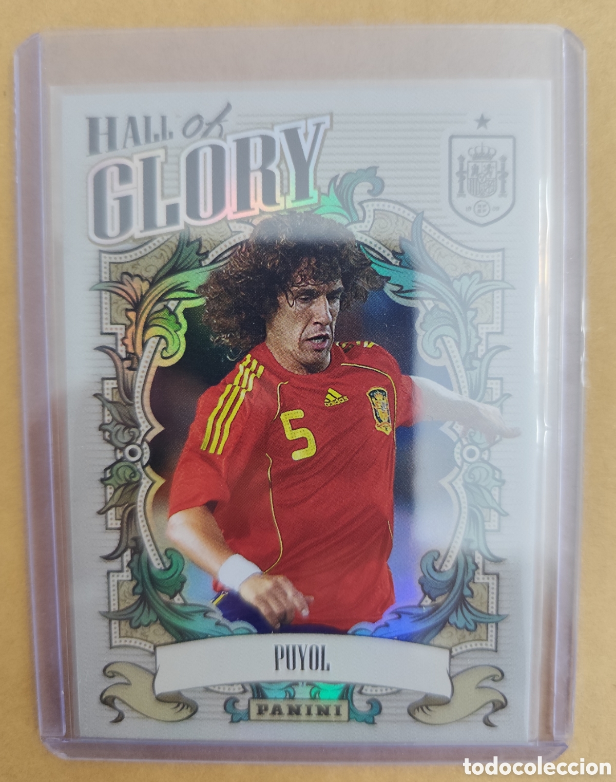 Cromos de F&uacute;tbol: PUYOL HALL OF GLORY SELECCI&Oacute;N ESPA&Ntilde;OLA 2000 2026 PANINI TRIBUTO