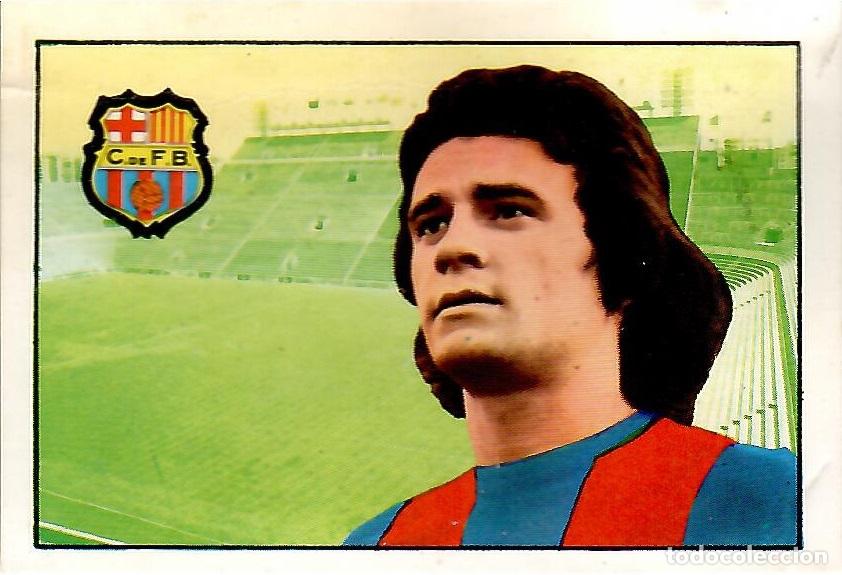 Cromos de F&uacute;tbol: Albadalejo (Barcelona): Fichaje n&ordm; 3 del album de futbol 1974-75 FHER