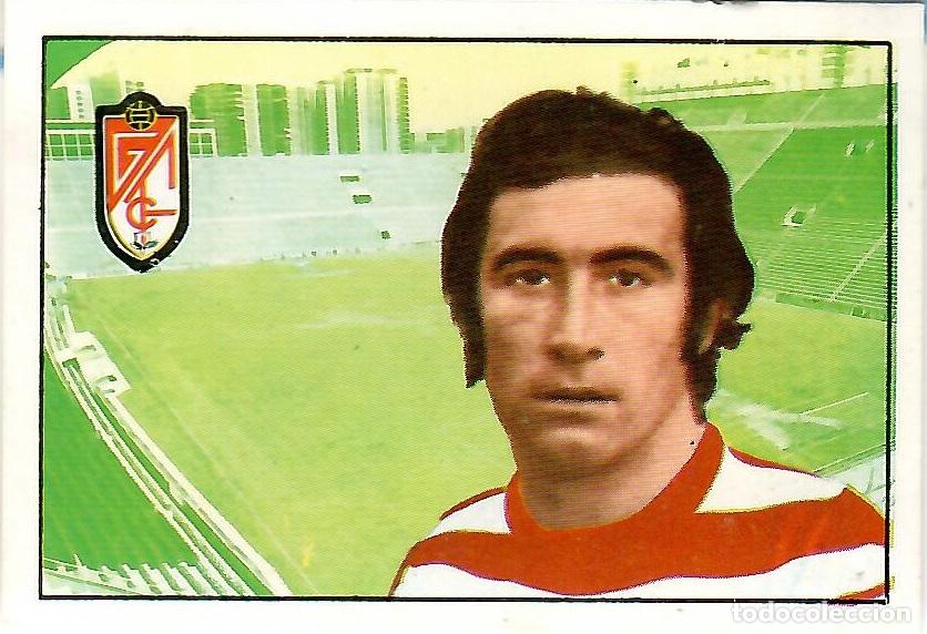 Cromos de F&uacute;tbol: Grande (Granada): Fichaje n&ordm; 9 del album de futbol 1974-75 FHER