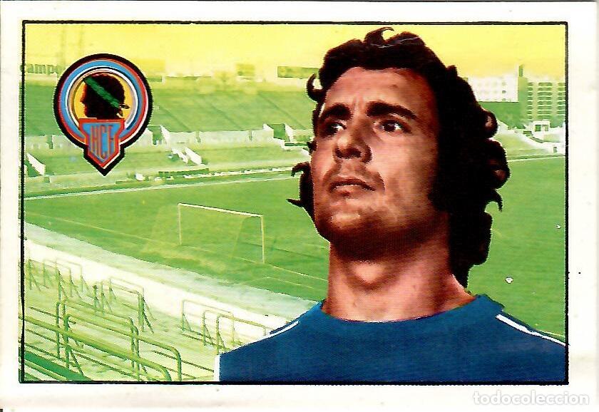Cromos de F&uacute;tbol: Santoro (Hercules): Fichaje n&ordm; 10 del album de futbol 1974-75 FHER