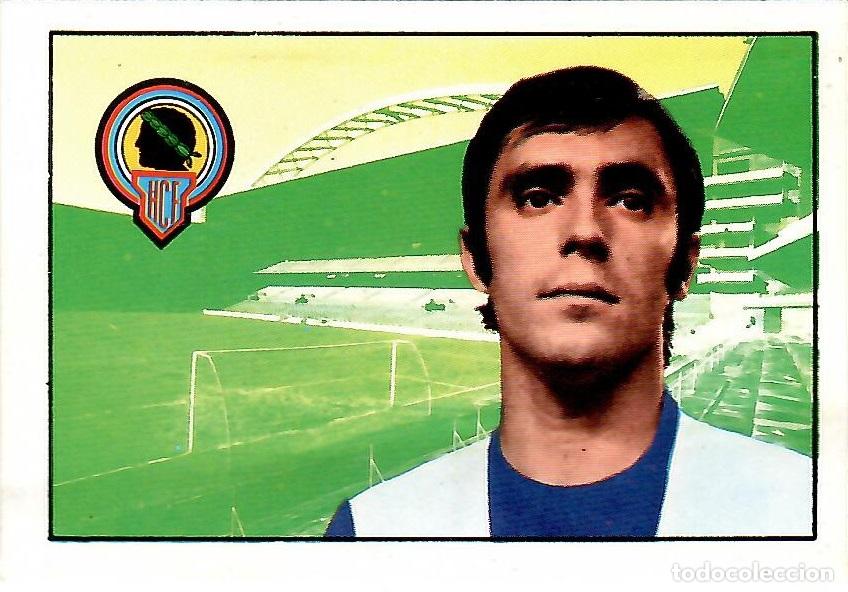Cromos de F&uacute;tbol: Quique (Hercules): Fichaje n&ordm; 11 del album de futbol 1974-75 FHER