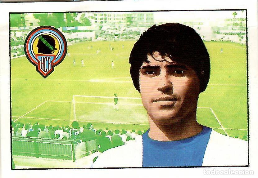 Cromos de F&uacute;tbol: Arieta (Hercules): Fichaje n&ordm; 15 del album de futbol 1974-75 FHER