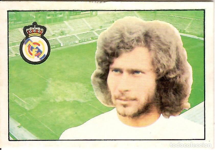 Fu&szlig;ball-Sticker: Breitner (R. Madrid): Fichaje n&ordm; 22 del album de futbol 1974-75 FHER