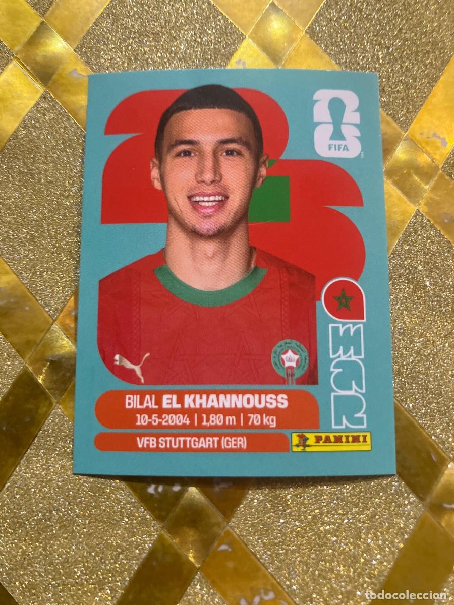 Cromos de F&uacute;tbol: CROMO DE F&Uacute;TBOL NUMERO MAR 14 EL KHANNOUSS MARRUECOS MUNDIAL 2026 MEXICO-EEUU-CANADA PANINI !