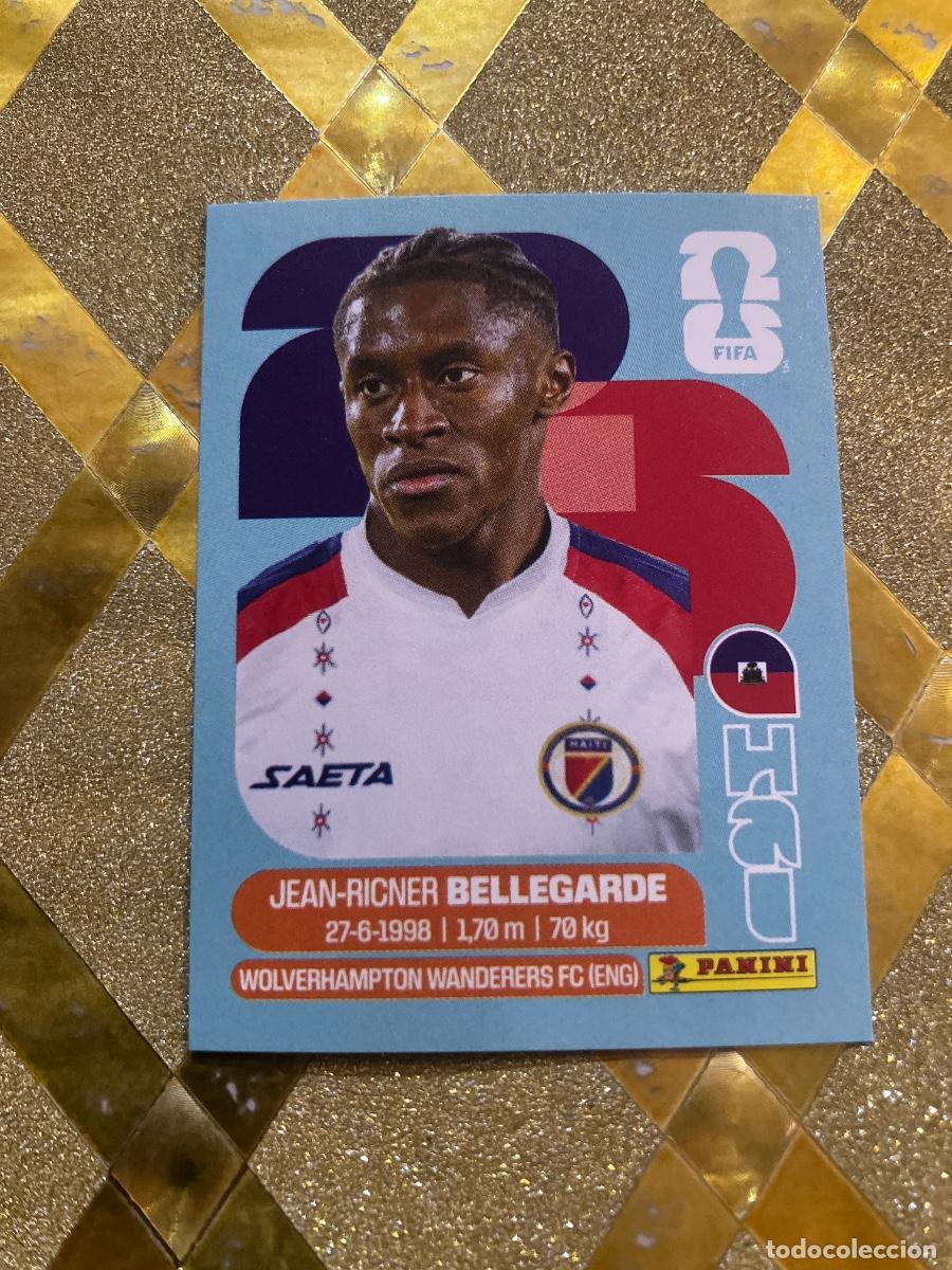 Cromos de F&uacute;tbol: CROMO DE F&Uacute;TBOL NUMERO HAI 12 BELLEGARDE HAITI MUNDIAL 2026 MEXICO-EEUU-CANADA PANINI !