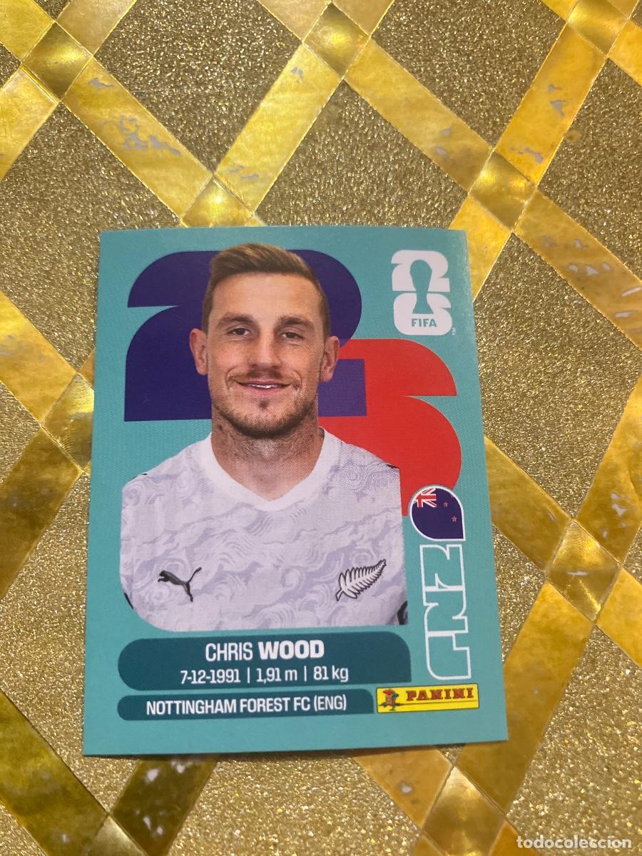 Cromos de F&uacute;tbol: CROMO DE F&Uacute;TBOL NUMERO NZL 17 CHRIS WOOD NUEVA ZELANDA MUNDIAL 2026 MEXICO-EEUU-CANADA PANINI !