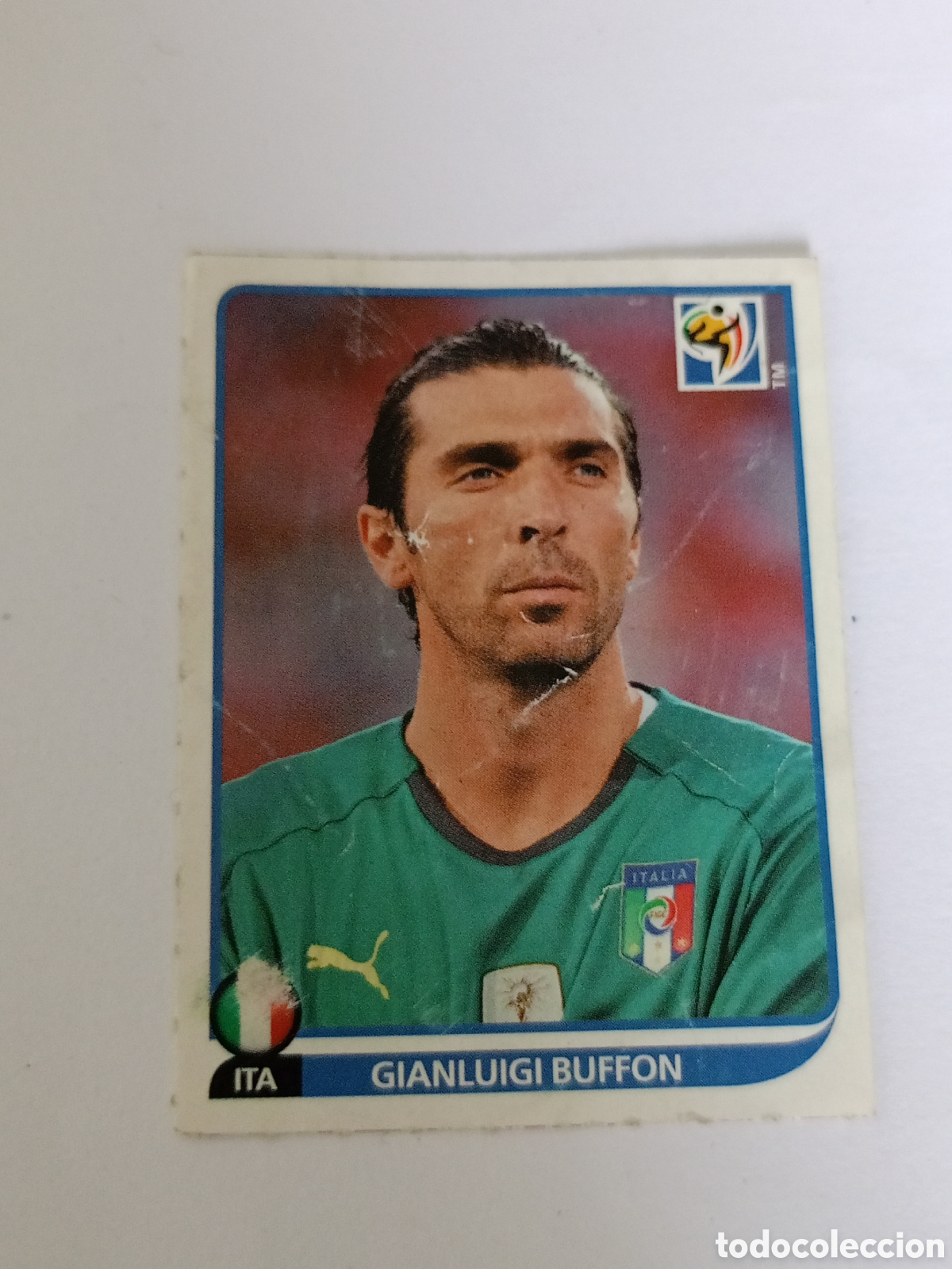 Cromos de Futebol: CROMO DE F&Uacute;TBOL. MUNDIAL 2010 SUD&Aacute;FRICA. GIANLUIGI BUFFON. SELECCI&Oacute;N ITALIA. 412. PANINI