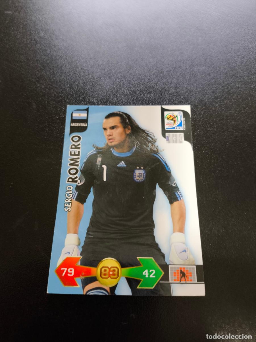 Cromos de F&uacute;tbol: SERGIO ROMERO ARGENTINA ADRENALYN XL MUNDIAL SOUTH AFRICA 2010 FIFA WORLD CUP PANINI