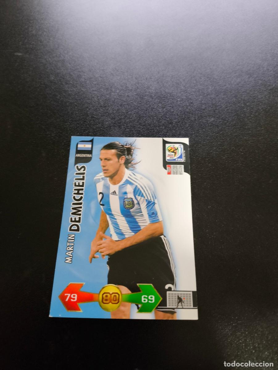 Cromos de F&uacute;tbol: Martin Demichelis ARGENTINA ADRENALYN XL MUNDIAL SOUTH AFRICA 2010 FIFA WORLD CUP PANINI